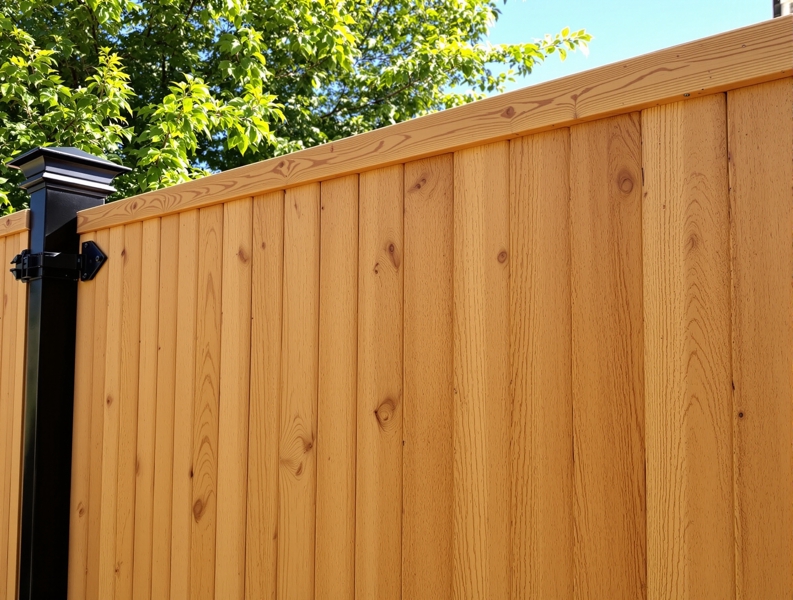 Oak fence