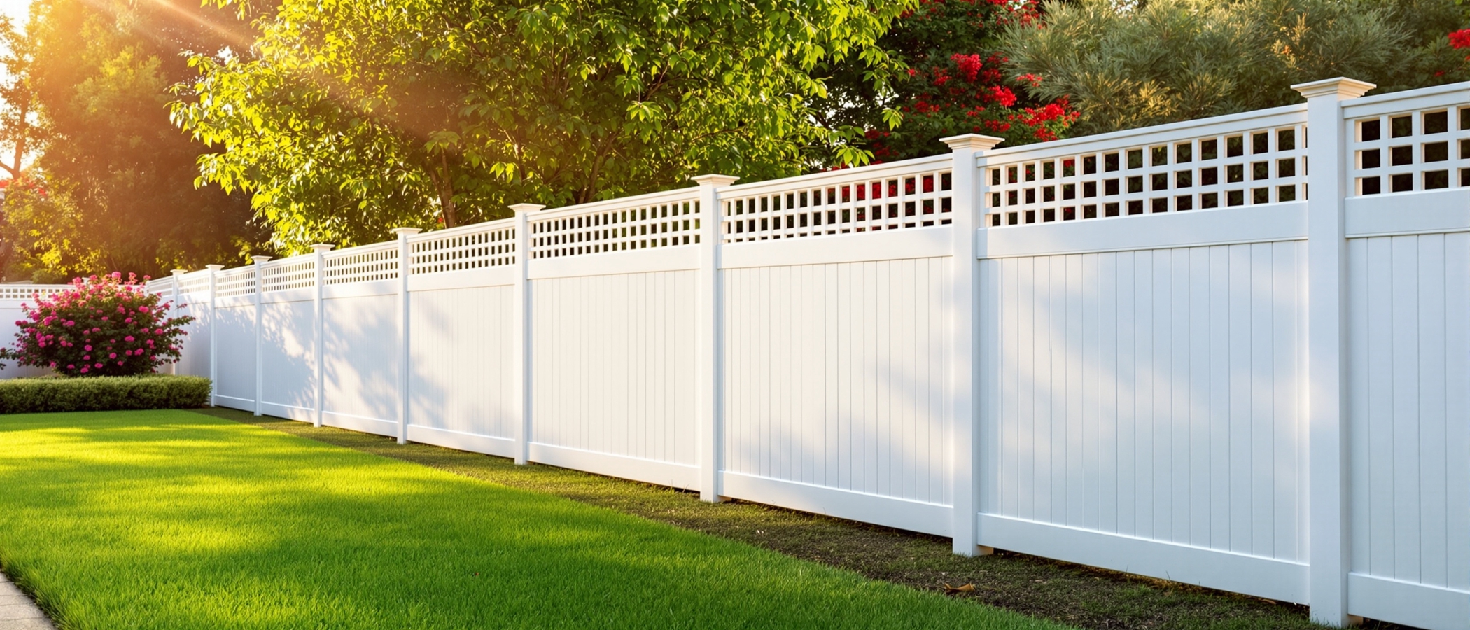 Vinyl fence