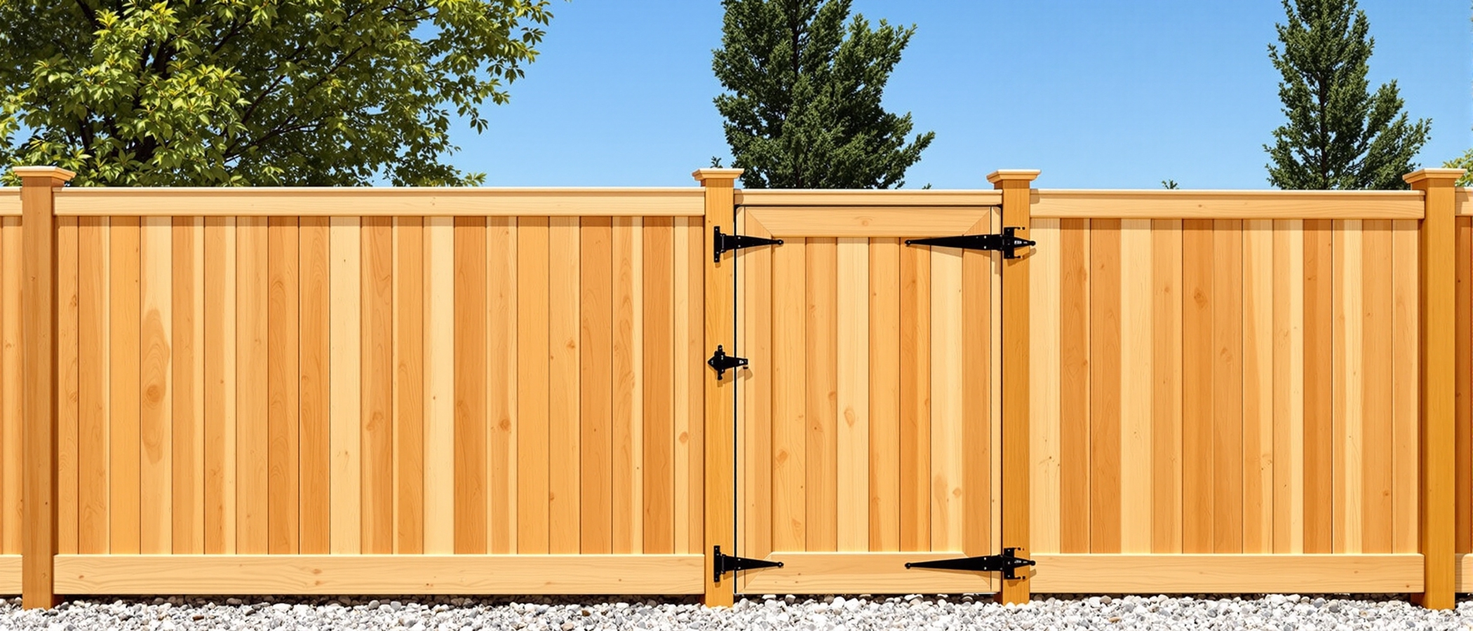 Oak fence