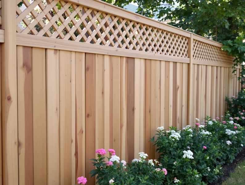 Cedar fence
