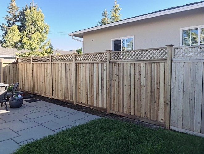 Fence installation in Santa Clara, San Jose