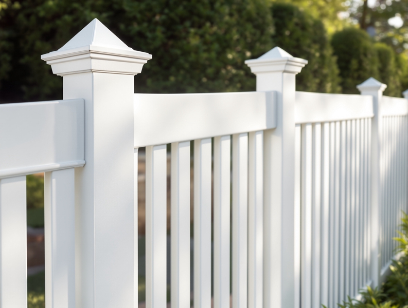 Vinyl fence