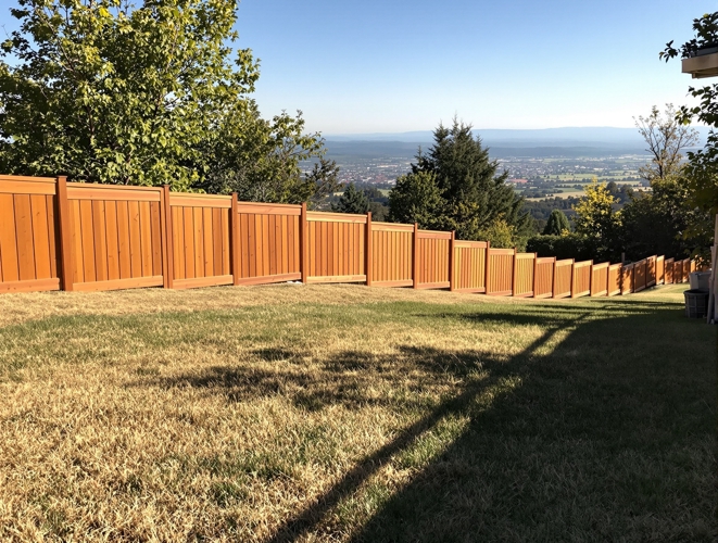 Fence installation in Evergreen, San Jose